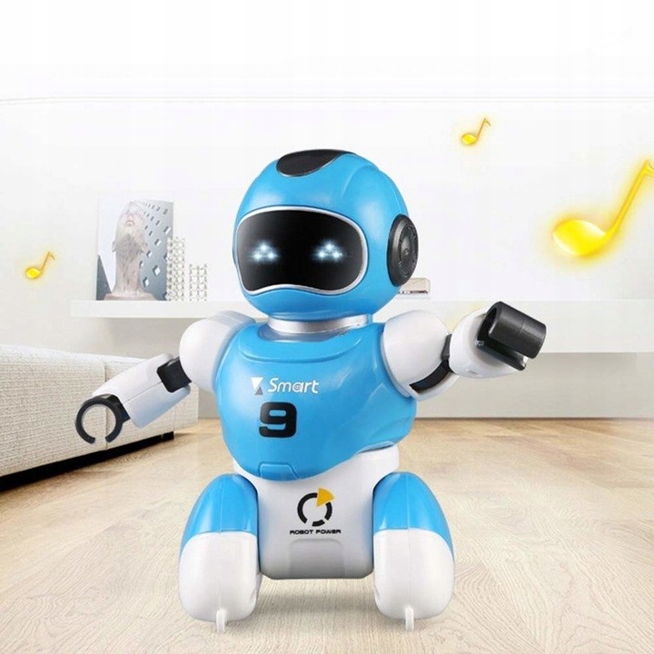 FOOTBALL ROBOT 2 STEROWANE ROBOTY KNABO GRAJĄCE W PIŁKĘ