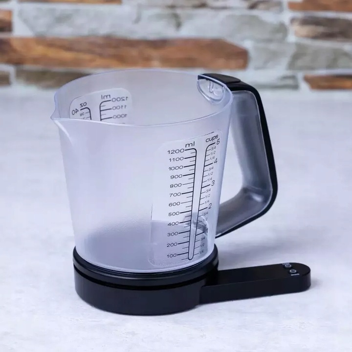 Elektroniczna waga kuchenna z KUBKIEM 1200ml 1g / 5kg KINGHOFF KH-1829