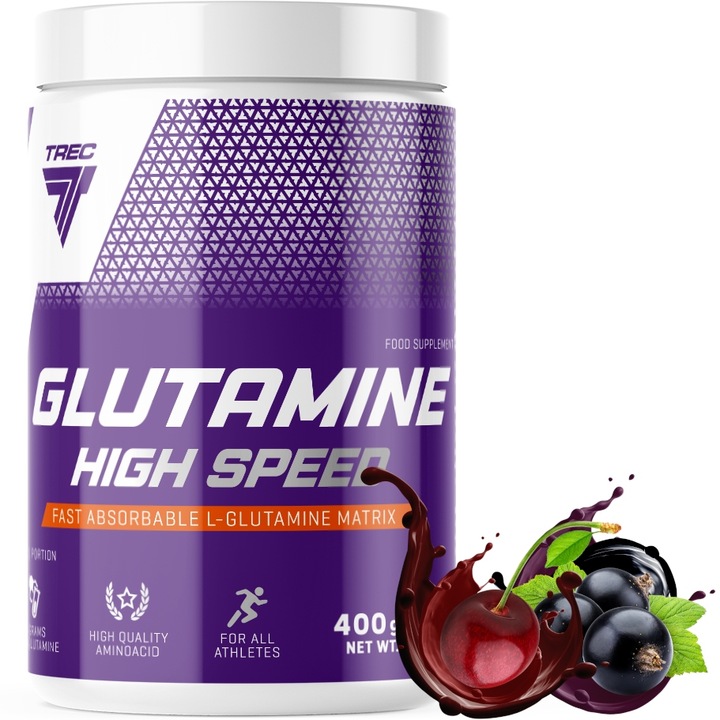 TREC GLUTAMINA HIGH SPEED 400 G REGENERACJA MIĘŚNI