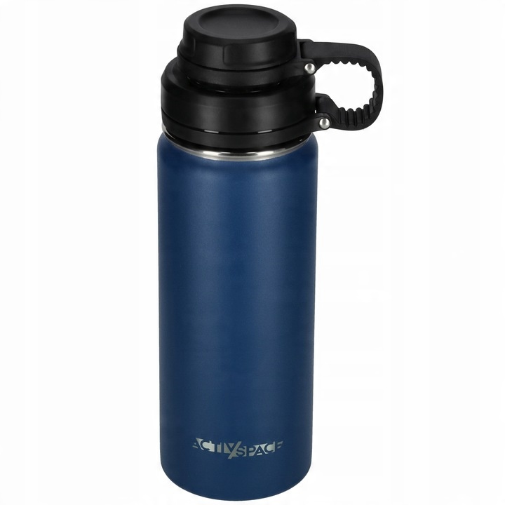 BIDON KUBEK TERMICZNY 532ML TERMOS STALOWY NA KAWĘ HERBATĘ BUTELKA PREMIUM