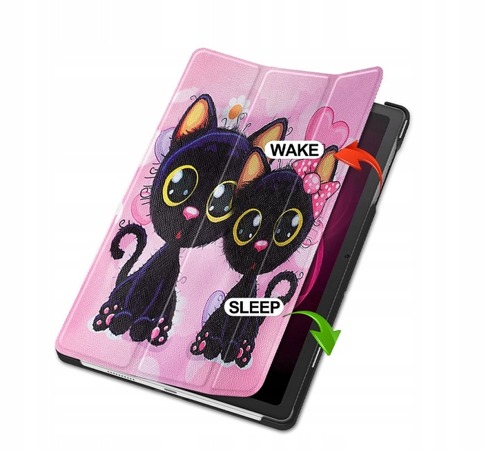 ETUI SMART COVER GRAFIKA + RYSIK do T-MOBILE T TABLET 10,36" 5G