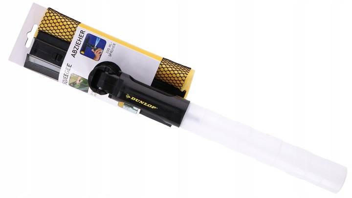 MYJKA Ściągaczka wody z szyb luster okien ze spryskiwaczem 3w1 DUNLOP