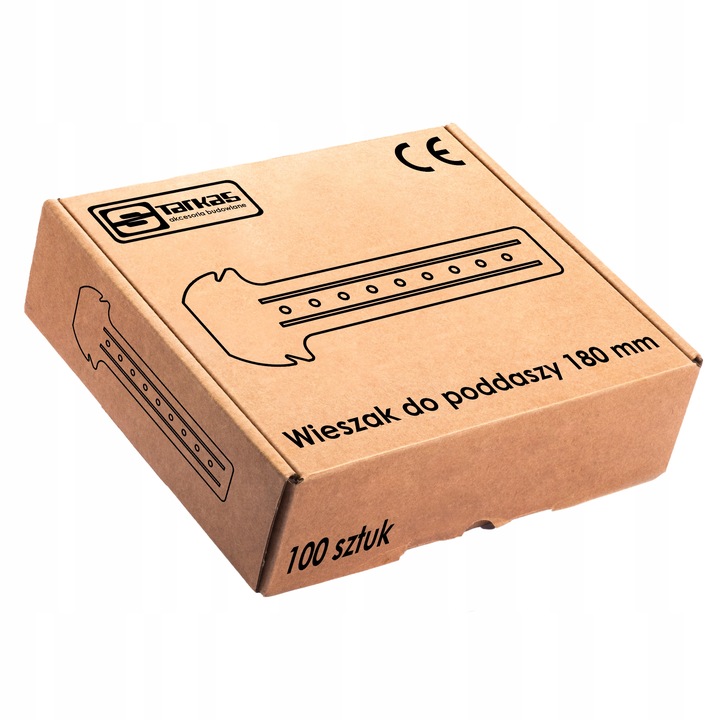 Wieszak Grzybkowy Kotwowy do Poddaszy Profili CD60 180 mm 100 szt Starkas