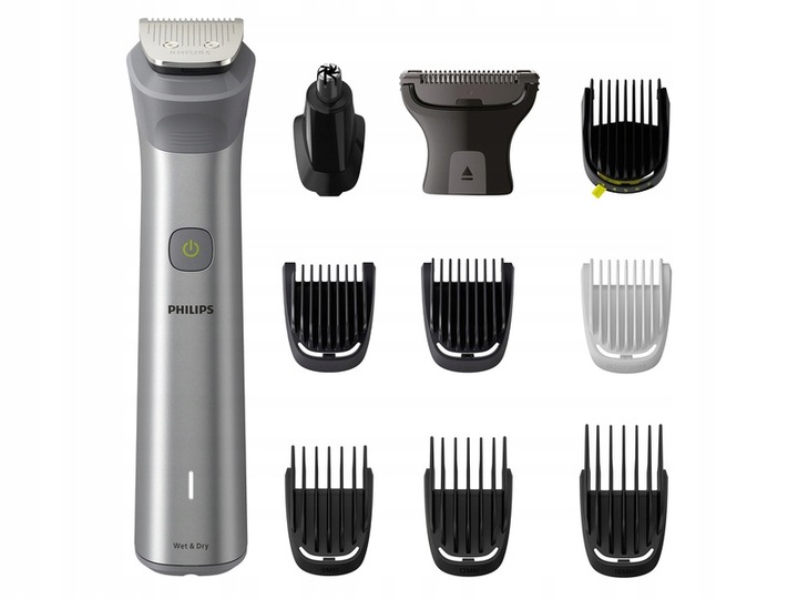 BEZPRZEWODOWA MASZYNKA TRYMER PHILIPS DO WŁOSÓW ZAROSTU BRODY GOLARKA 11W1