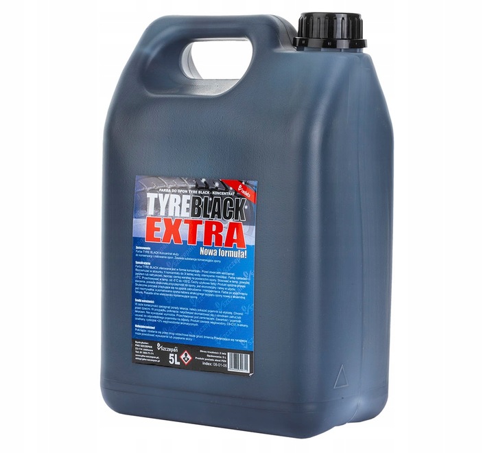Farba Impregnat do Opon Koncentrat 5L Czernidło