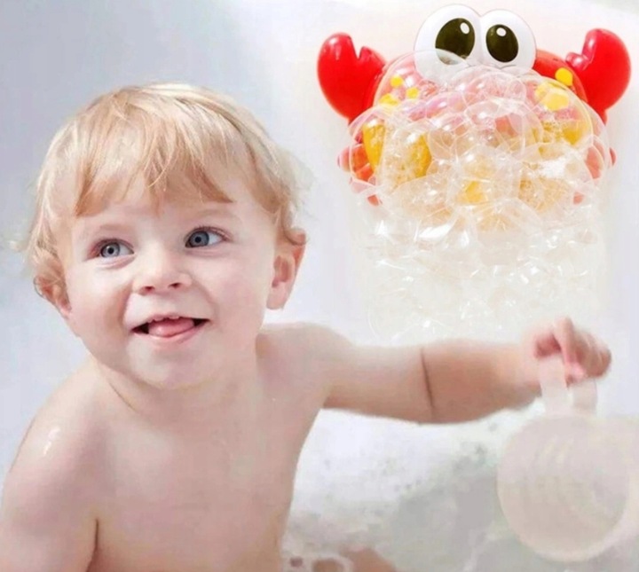 MASZYNKA DO ROBIENIA BĄBELEK PIANY W WANNIE KRAB