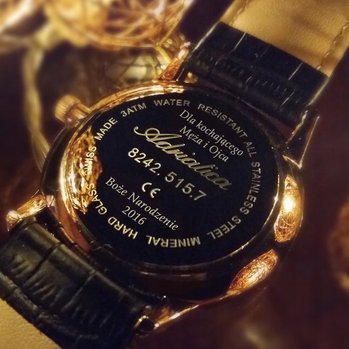 Grawerowanie na zegarku | Prezent dla Każdego