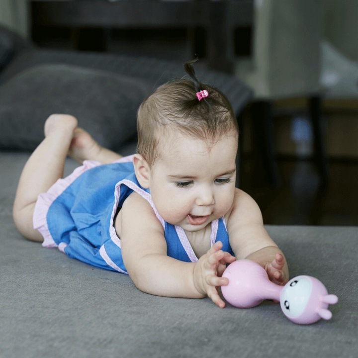 ALILO KRÓLICZEK SMARTY BUNNY INTERAKTYWNY Zabawka Muzyka Grzechotka Różowy