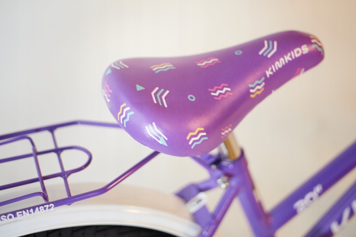 Rower dziecięcy 20 cali dla dziewczynki koszyk bagażnik frędzle 5-9 lat fio