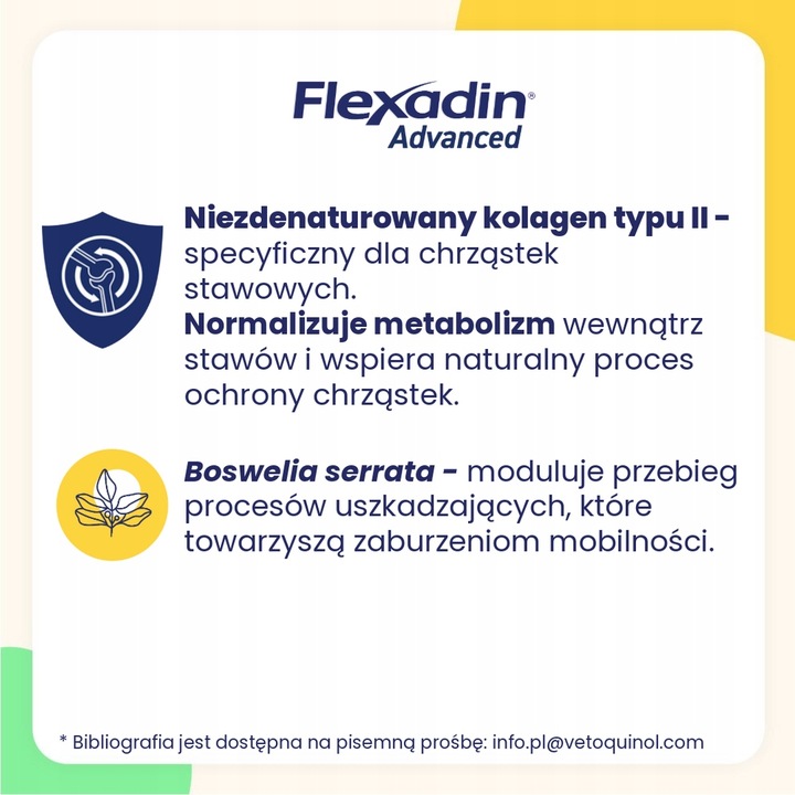 VETOQUINOL Flexadin Advanced Dietetyczna Karma Dla Psów 180g