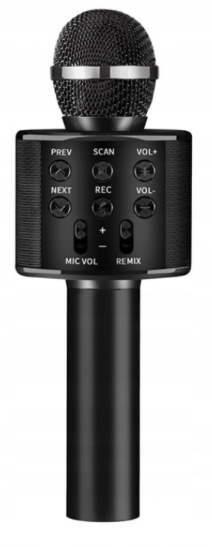 MIKROFON BEZPRZEWODOWY KARAOKE BLUETOOTH KOLORY