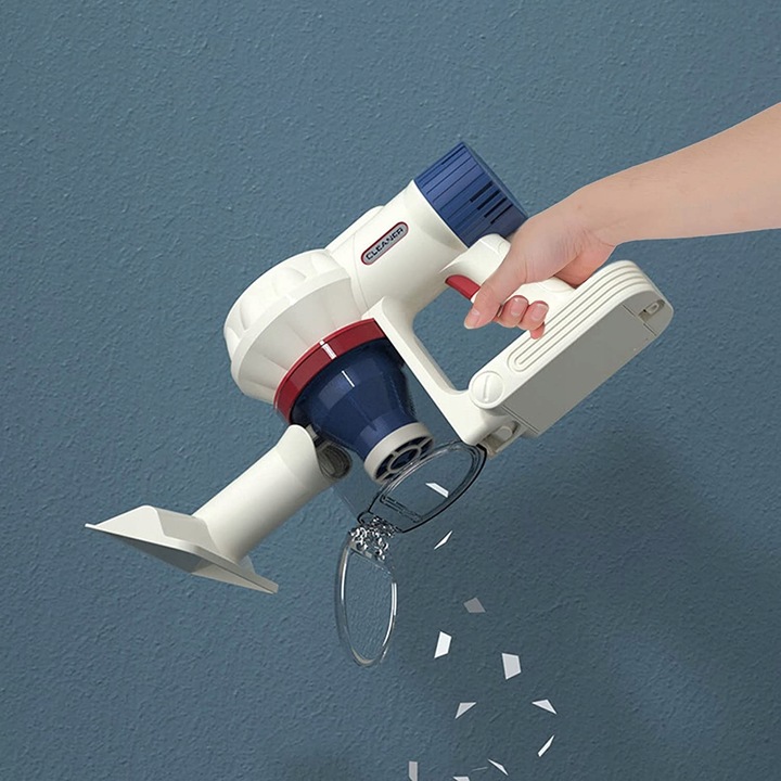 Zestaw Sprzątający 8w1 Odkurzacz Pionowy dla Dzieci Robot Mop Miotła 3 L+