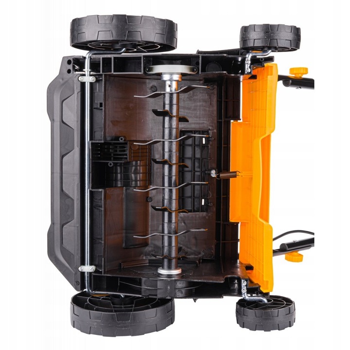 AERATOR WERTYKULATOR ELEKTRYCZNY Z KOSZEM 3w1 2400W AERACJA 32CM POWERMAT