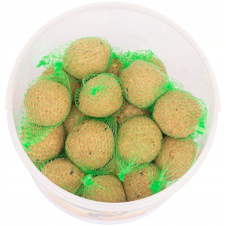 Karmnik latarnia + kule tłuszczowe 30 x 90 g dzikie ptaki dokarmianie