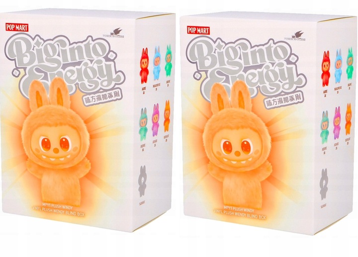 2xLABUBU MASKOTKA PLUSZAK BRELOK BOX NIESPODZIANKA FIGURKA ZABAWKA Monsters