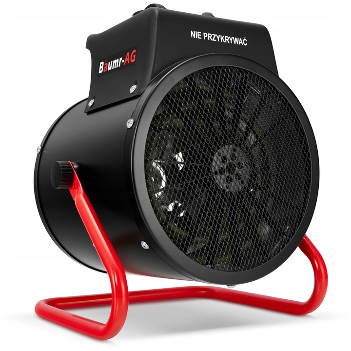Nagrzewnica elektryczna BAUMR-AG 3,5kW 3500W dmuchawa farelka grzejnik