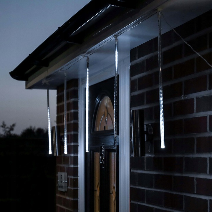 PADAJĄCY ŚNIEG SOPLE LED METEORYT 80 CM ZIMNE SMD