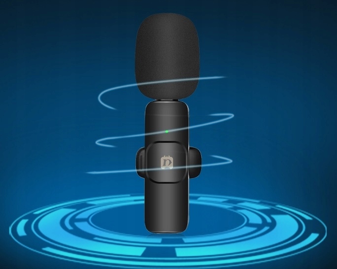 Bezprzewodowy Mikrofon Krawatowy na USB C PULUZ PU3082B