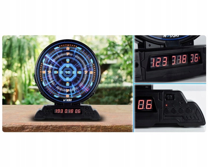 NAJLEPSZY PREZENT DLA 6 7 8 9 10 11 12 LATKA ELEKTRONICZNA TARCZA NEOSHOT