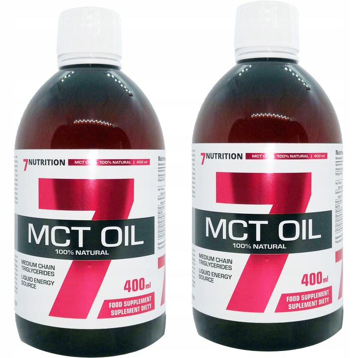 Keto Produkty Olej MCT Dieta Tłuszczowa 2x 400ml C6 C8 C10 C12 C14