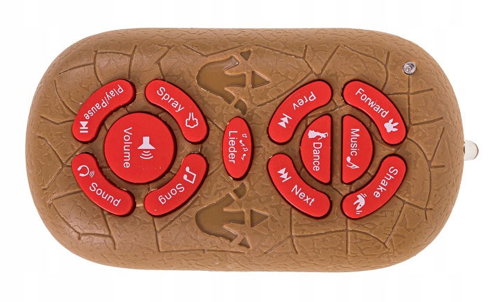 DUŻY DINOZAUR T-REX CHODZI RYCZY ŚWIECI ZIEJE DYM