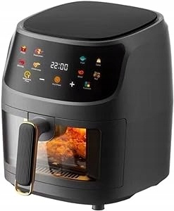 FRYTKOWNICA BEZTŁUSZCZOWA AIR FRYER LINBOX CZARNA