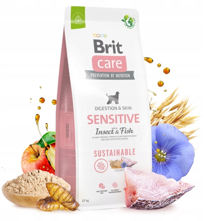 BRIT CARE Sustainable Sensitive Insect & Fish 12kg