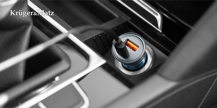 Szybka ładowarka samochodowa 30W USB C do zapalniczki 12-24V QC PD mocna