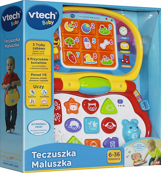 VTech INTERAKTYWNY LAPTOP edukacyjny UCZY BAWI