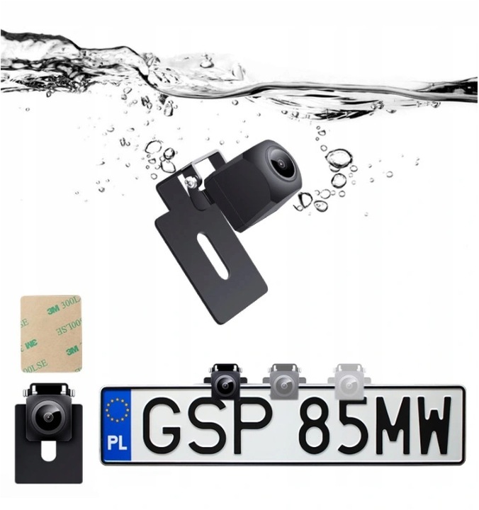 PROFESJONALNA KAMERA COFANIA BUS VAN 5'' AHD IPS