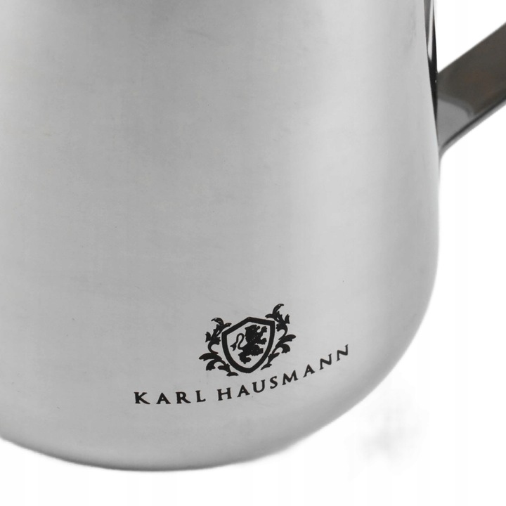 MLECZNIK stalowy kubek 350 ml DZBANEK do SPIENIANIA MLEKA STAL NIERDZEWNA