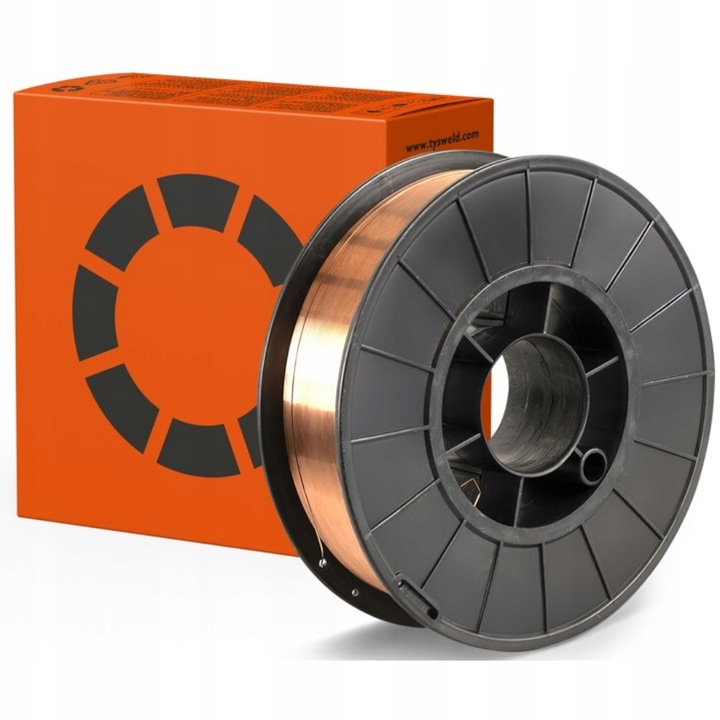 Nierdzewny drut spawalniczy 0.8 mm SG2 TYSWELD 3Si1 5 kg do migomatu