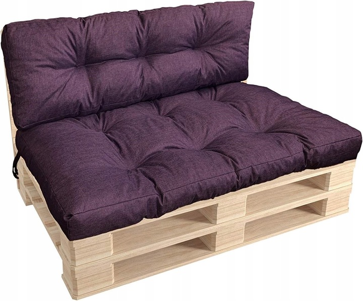 PODUSZKI NA PALETY MATERAC 120X80X40 KOMPLET