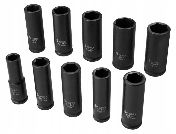 KLUCZ UDAROWY 1/2 REDATS NASADKI ADAPTER WĄŻ TAŚMA