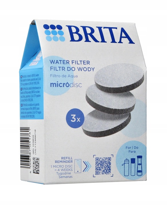 Dysk filtracyjny MicroDisk do butelka Brita 3szt.