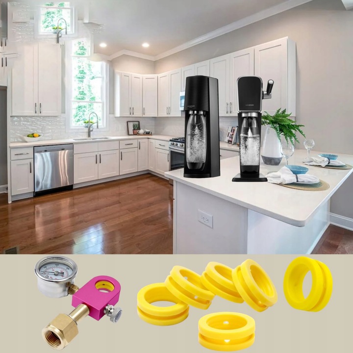 Uszczelka do SodaStream Quick Connect Terra Art 6 sztuk