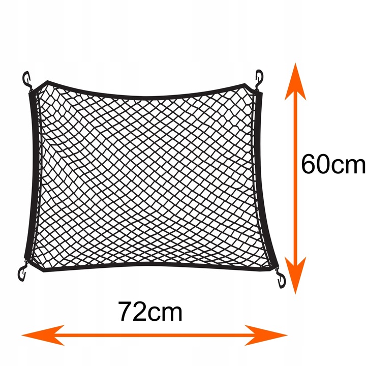 Siatka do bagażnika