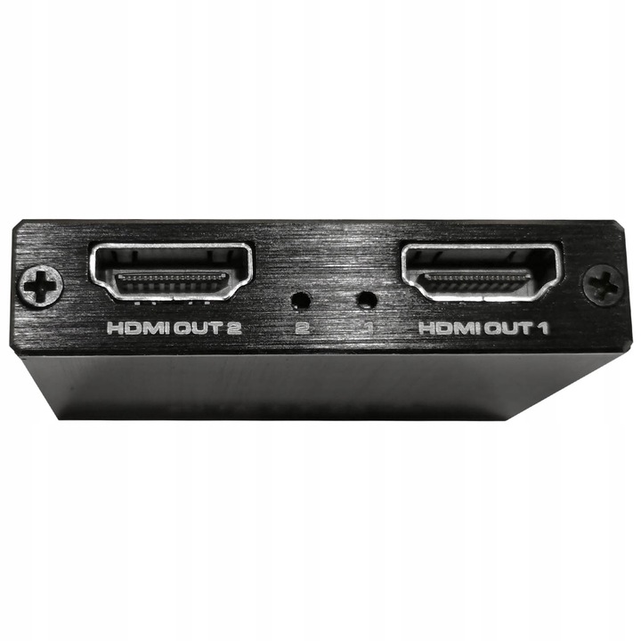 SPLITTER HDMI 2.0 ROZDZIELACZ 1x2 ULTRAHD HDCP 2.2 4K 60Hz - 2 telewizory