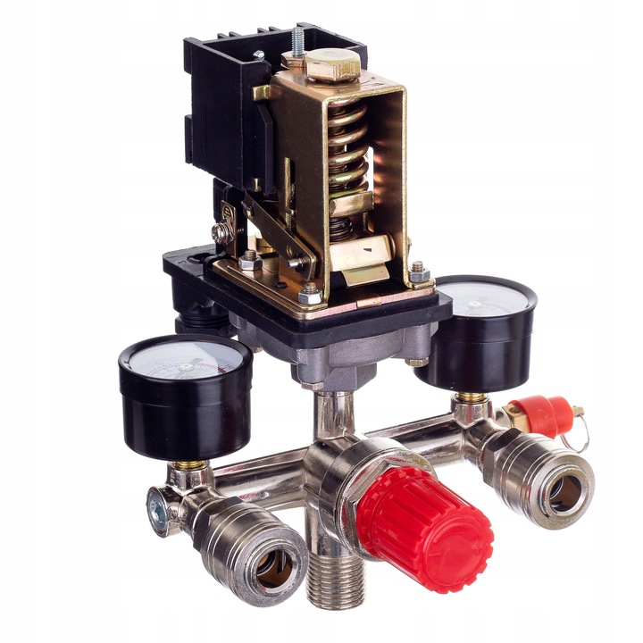 WYŁĄCZNIK CIŚNIENIOWY 1/2 CAL DO KOMPRESORA 3 FAZY 400V PRESOSTAT