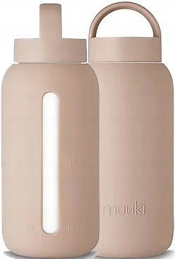 MUUKI BUTELKA NA WODĘ SZKLANA MOTYWACYJNA 720 ML