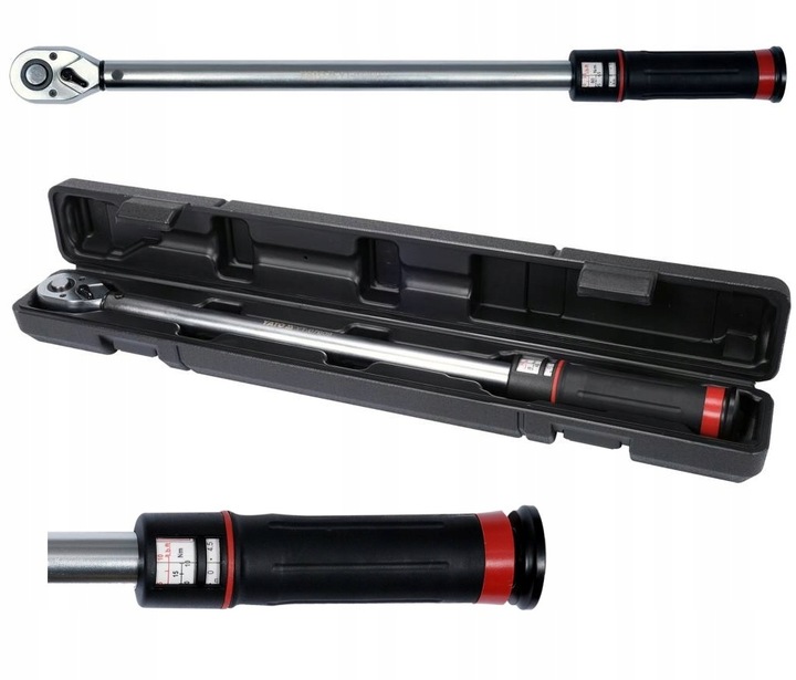 YATO KLUCZ DYNAMOMETRYCZNY 1/2" 65-350Nm CERTYFIKAT YT-07609 KALIBRACJA