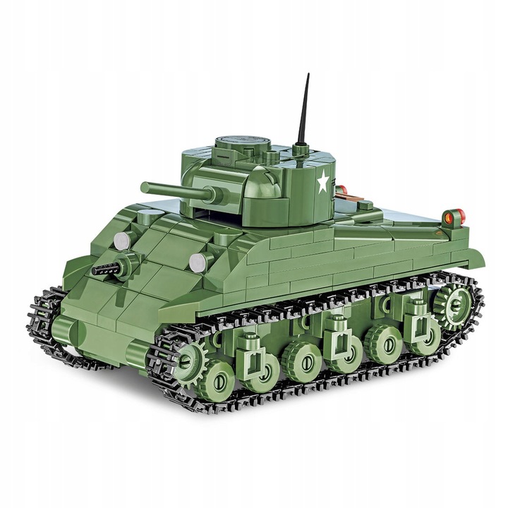 Klocki COBI-2715 HC WWII SHERMAN M4A1 312 KL.
