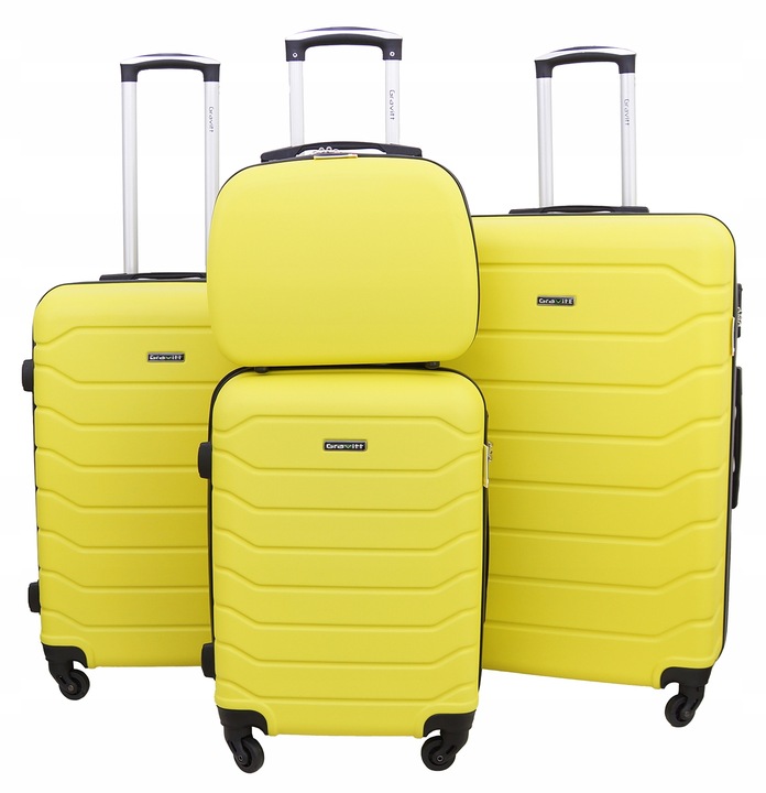 ZESTAW WALIZEK 4w1 WALIZKA PODRÓŻNA NA KÓŁKACH GRAVITT 931