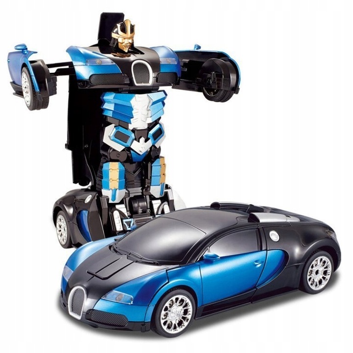 ROBOT SAMOCHÓD 2W1 BUGATTI ZDALENIE STEROWANY R/C PILOT USB AKUMULATORY