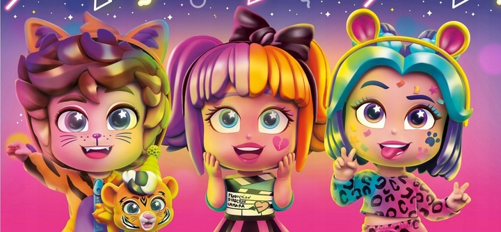 KookyLoos lalka Suzie z walizką suitcase figurka