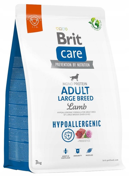 BRIT CARE ADULT LARGE JAGNIĘCINA 3 KG