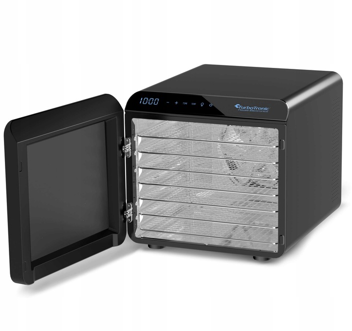 SUSZARKA SPOŻYWCZA DO GRZYBÓW WARZYW OWOCÓW DEHYDRATOR 600W 7 POZIOMÓW