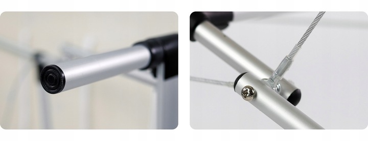 ŁÓŻKO STÓŁ DO MASAŻU SKŁADANY ALUMINIOWY 3 SEGMENTY ADELE PIANKA 5CM HABYS