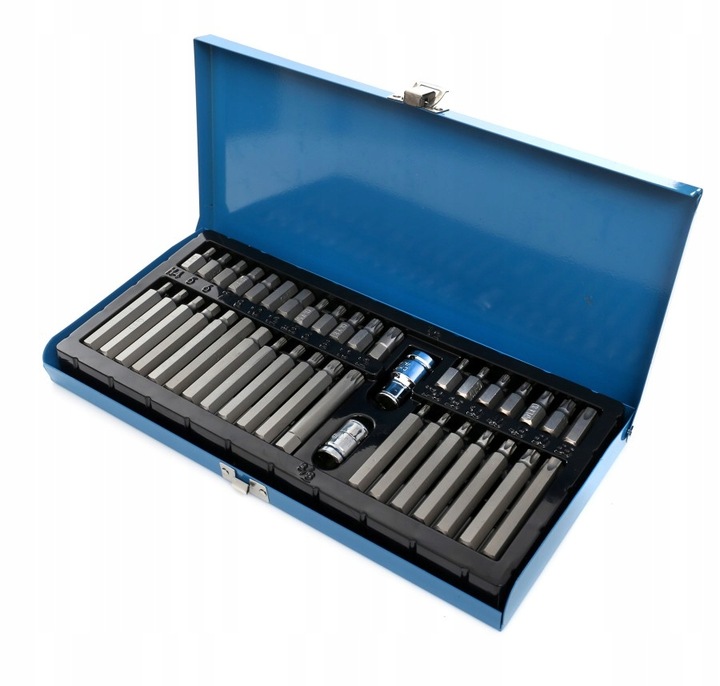 KLUCZE TORX SPLINE IMBUSOWE 40 el. CrV WYS. JAKOŚĆ