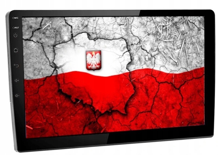 RADIO NAWIGACJA GPS 1 DIN 10CALI ANDROID 10 USB BT WIFI CARPLAY USB 2/64GB